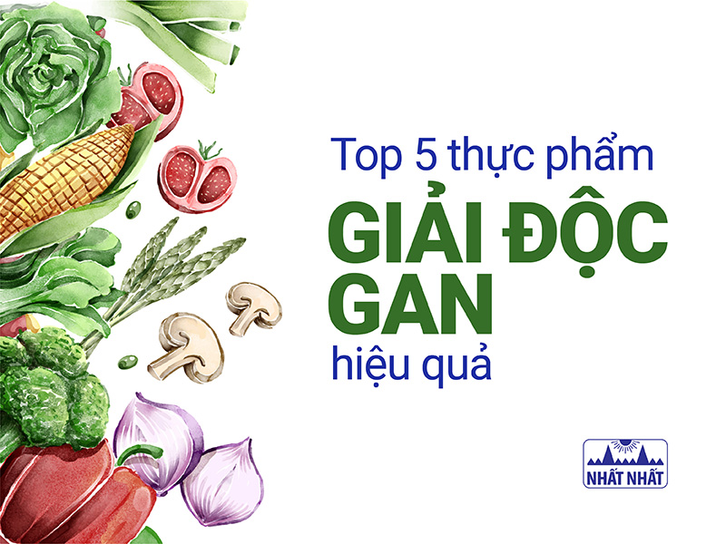thực phẩm giải độc gan