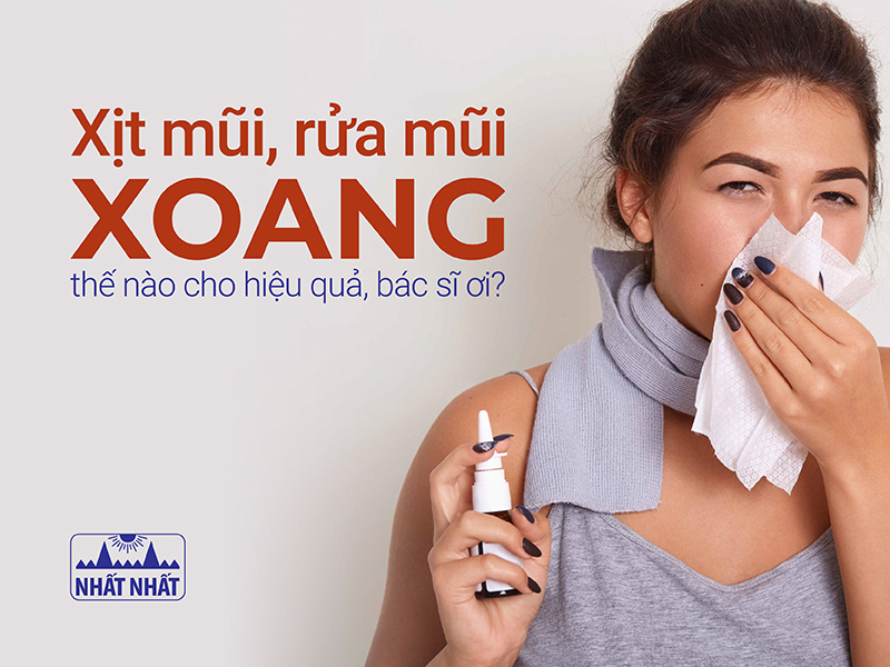 xịt mũi rửa mũi