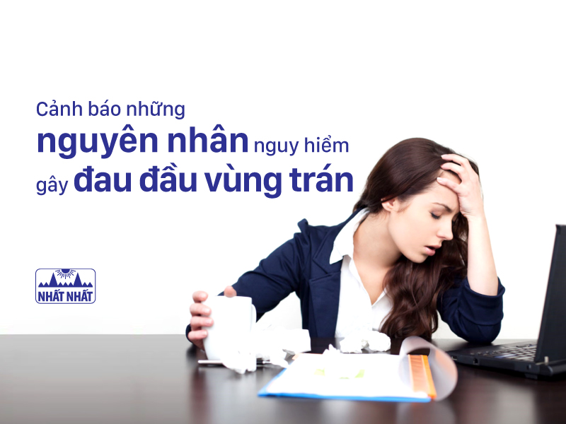 Đau đầu vùng trán 