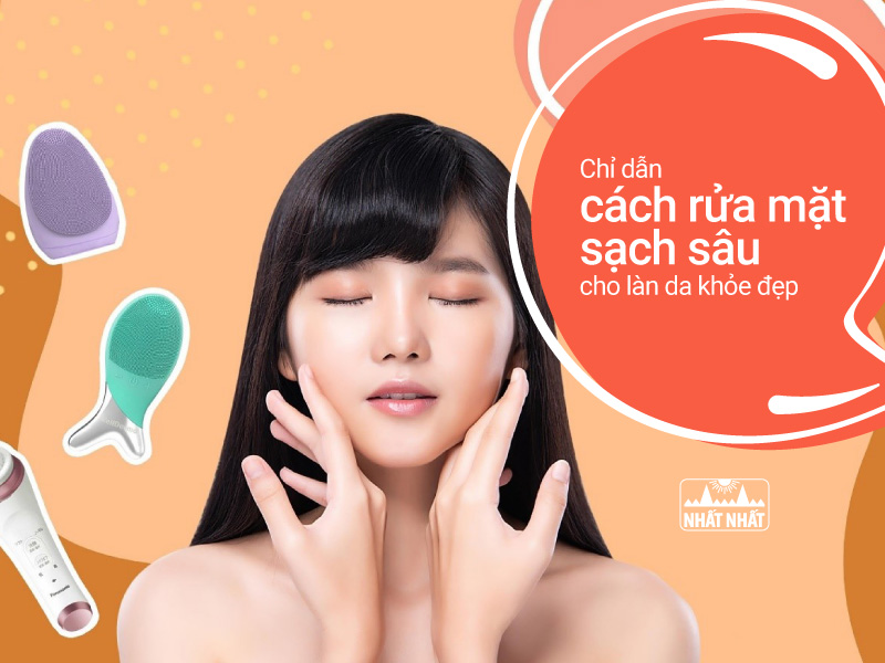 cách rửa mặt sạch