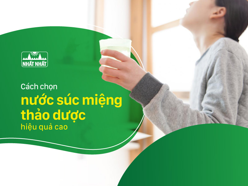 nước súc miệng thảo dược