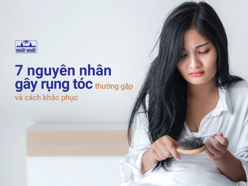 nguyên nhân gây rụng tóc