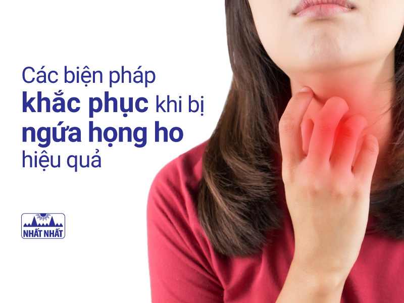 ngứa họng ho
