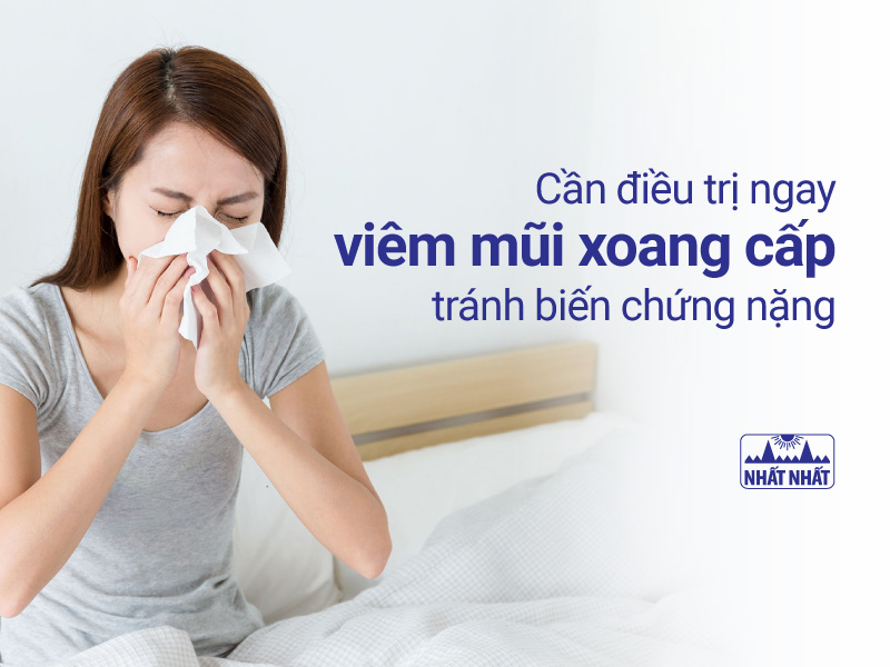 Viêm mũi xoang cấp