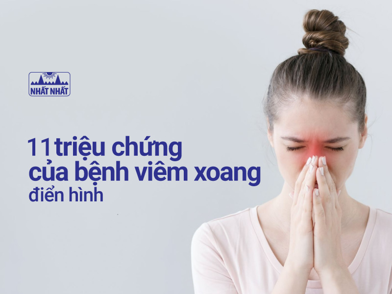 triệu chứng viêm xoang