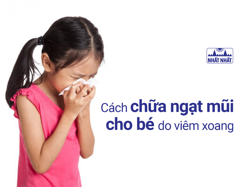 cách chữa ngạt mũi cho bé