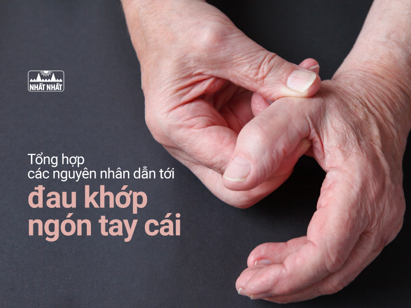 đau khớp ngón tay cái