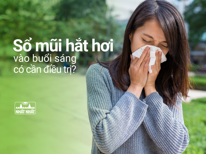 sổ mũi hắt hơi 