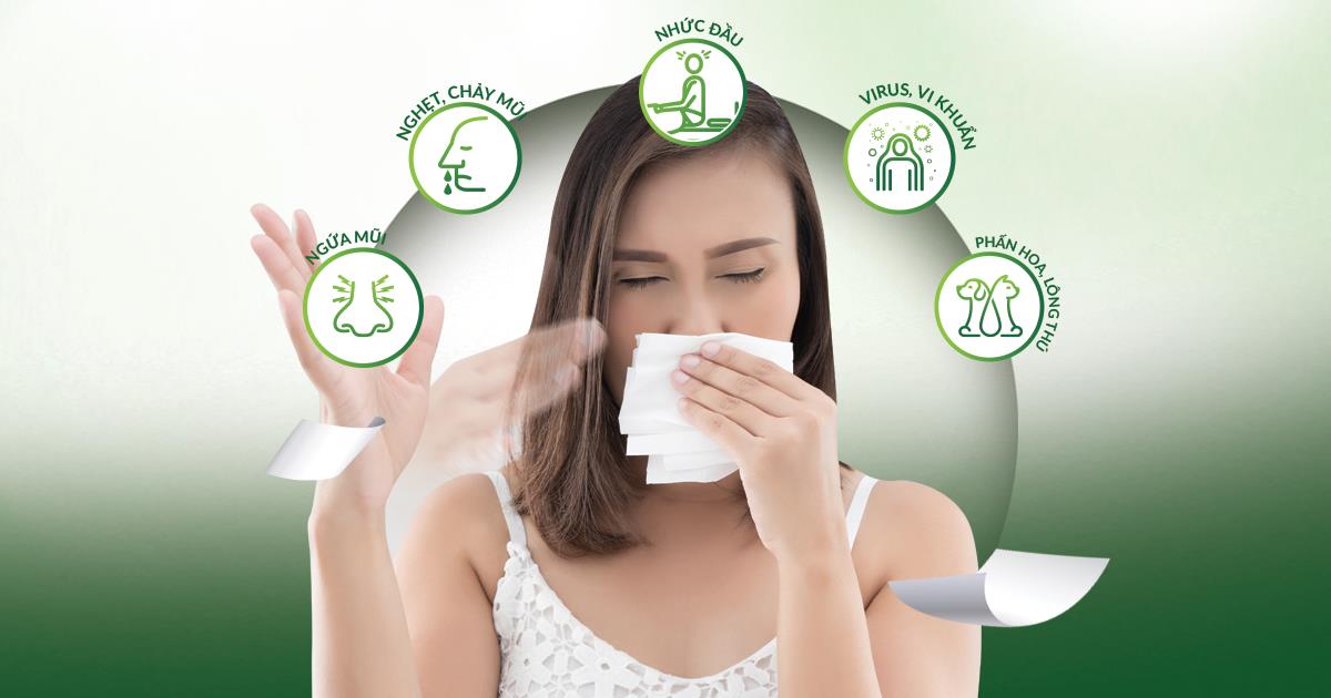 Các triệu chứng của viêm xoang thường rất khó chịu