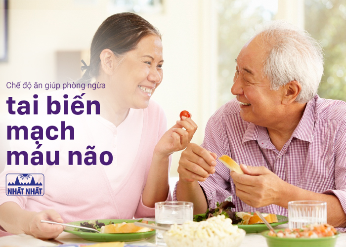 Chế độ ăn giúp phòng ngừa tai biến mạch máu não