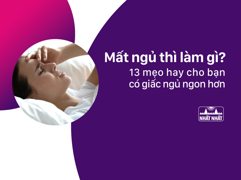 mất ngủ thì làm gì