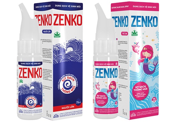 nước muối biển rửa mũi