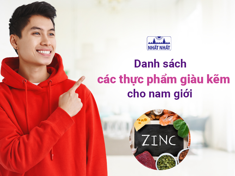 Tìm hiểu để bổ sung các thực phẩm giàu kẽm cho nam giới