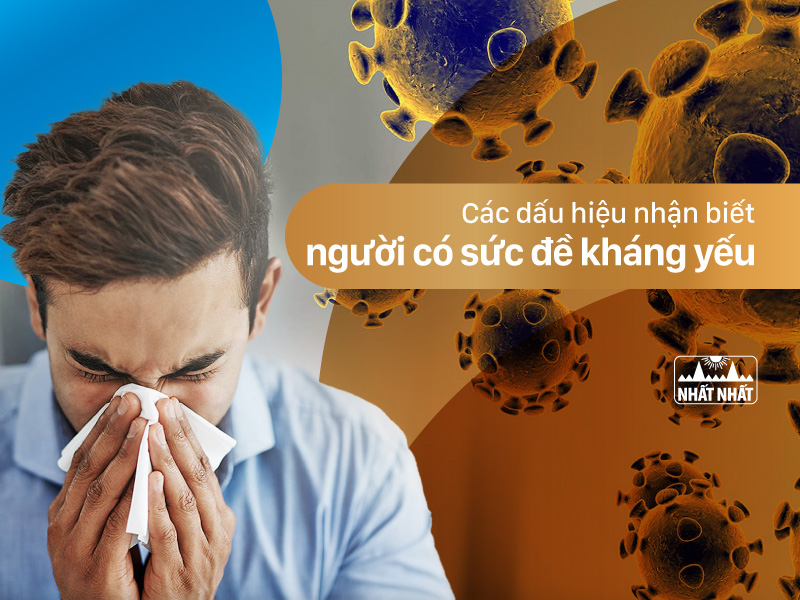 sức đề kháng yếu