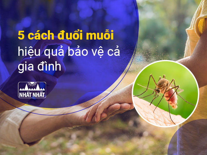 cách đuổi muỗi hiệu quả 