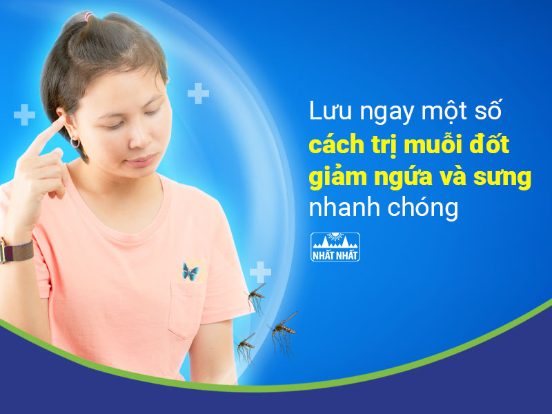 trị muỗi đốt