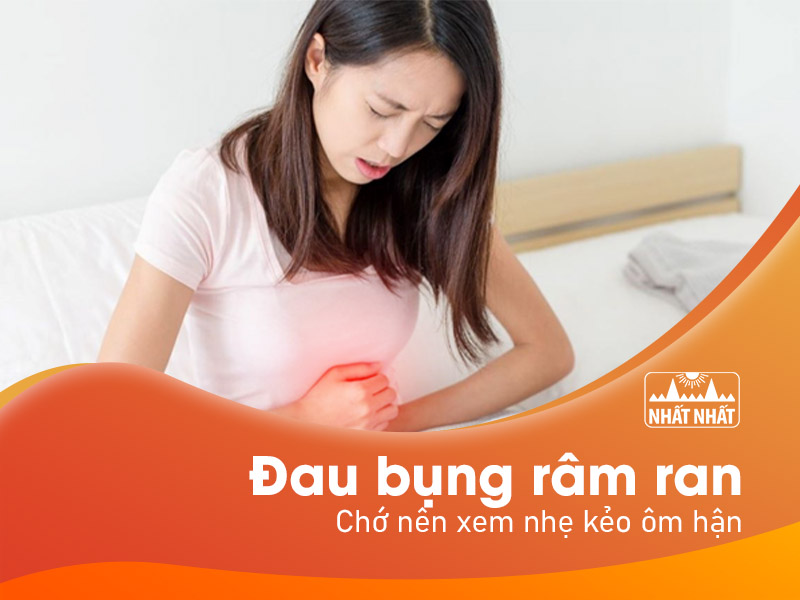 đau bụng râm ran