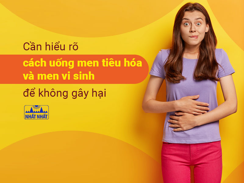 cách uống men tiêu hóa