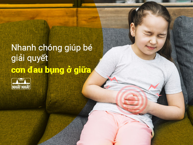 Đau bụng ở giữa