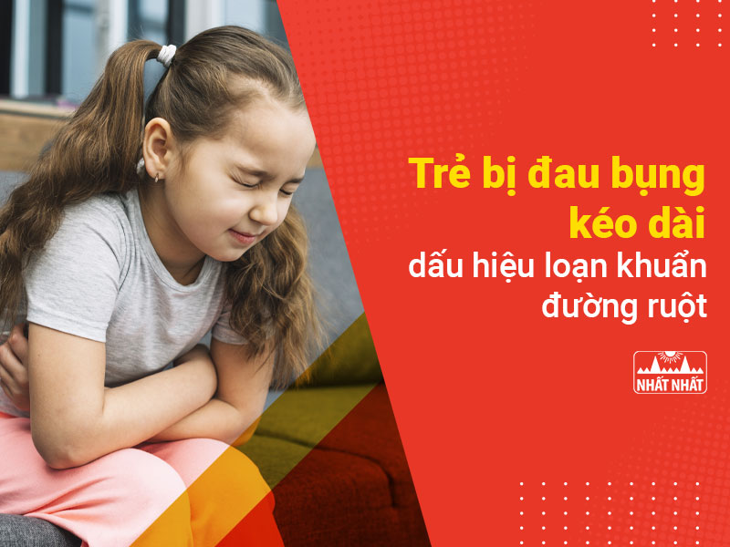Đau bụng kéo dài ở trẻ