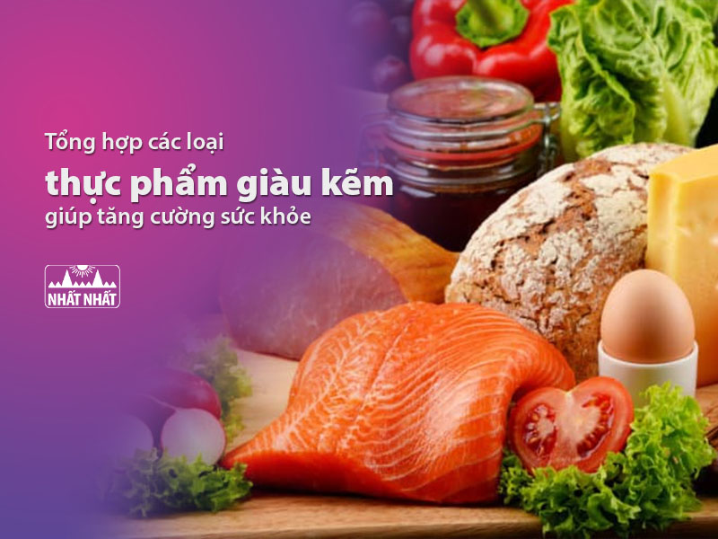 các loại thực phẩm giàu kẽm