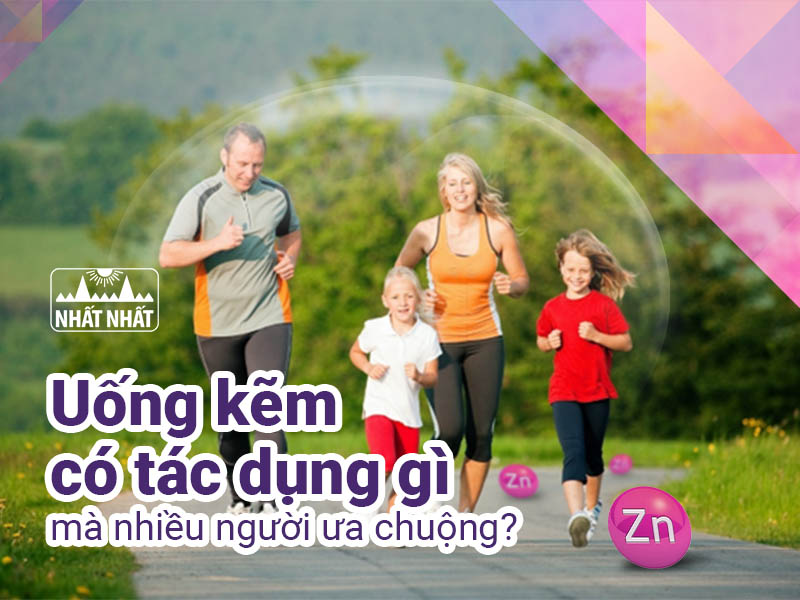 uống kẽm có tác dụng gì