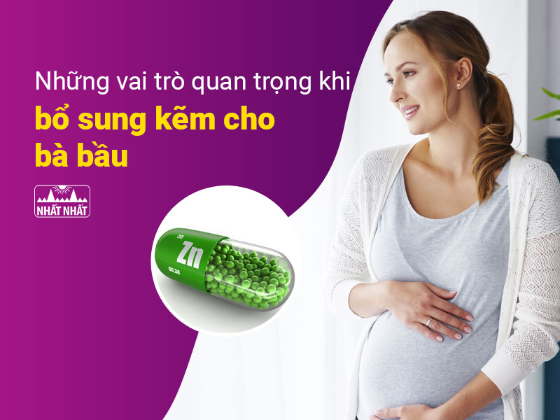bổ sung kẽm cho bà bầu