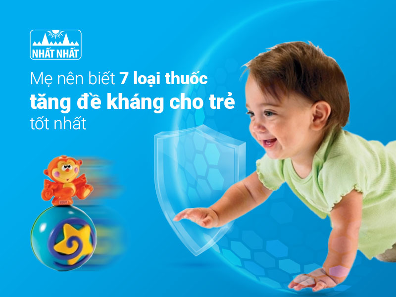 thuốc tăng đề kháng cho trẻ