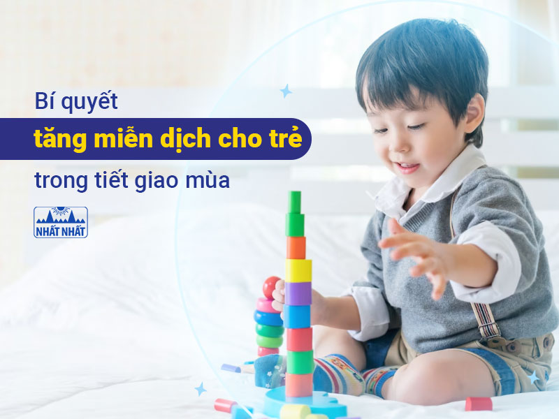 tăng cường miễn dịch cho trẻ