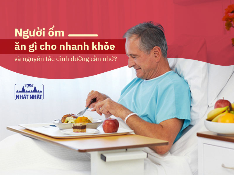 người ốm ăn gì cho nhanh khỏe