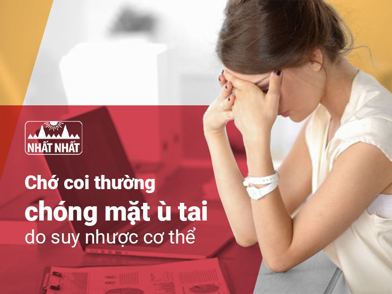chóng mặt ù tai