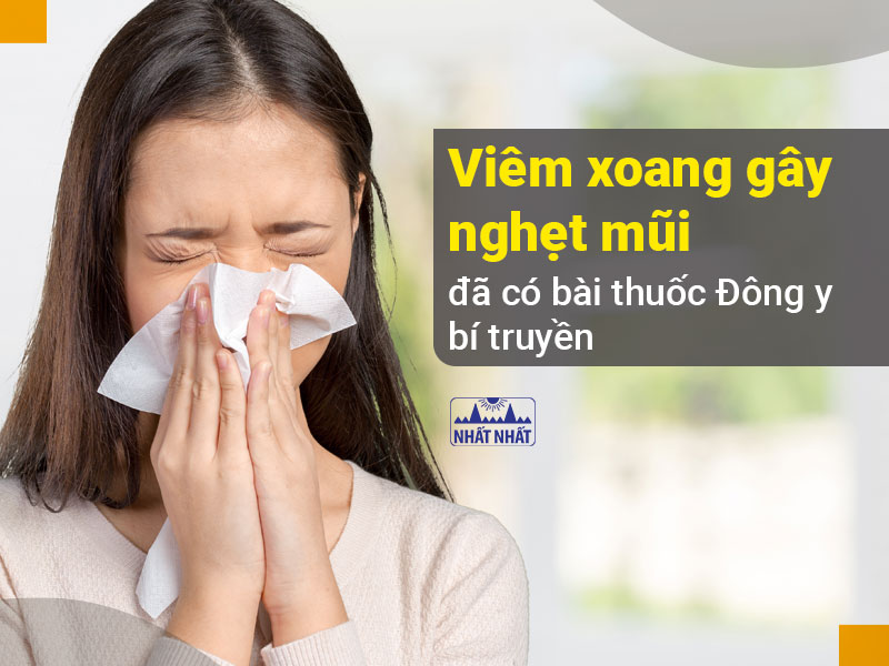 nghẹt mũi ù tai nhức đầu