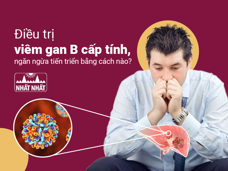 điều trị viêm gan b cấp tính