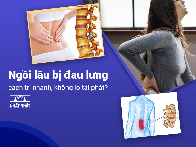 ngồi lâu bị đau lưng