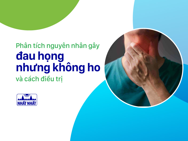 đau họng nhưng không ho