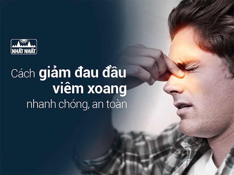 giảm đau đầu viêm xoang