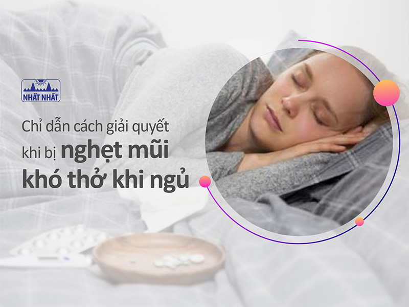 bị nghẹt mũi khi ngủ
