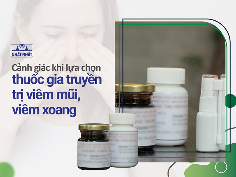 thuốc gia truyền trị viêm mũi