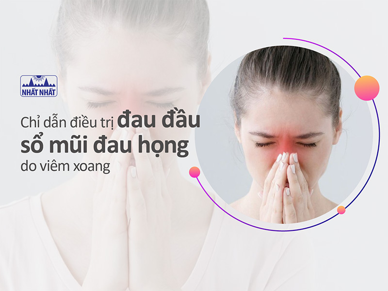 đau đầu sổ mũi đau họng