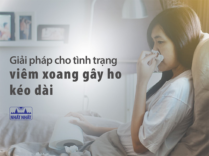 viêm xoang gây ho kéo dài