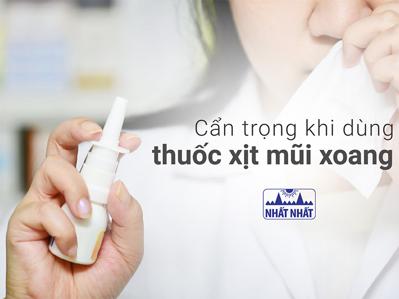 thuốc xịt mũi xoang