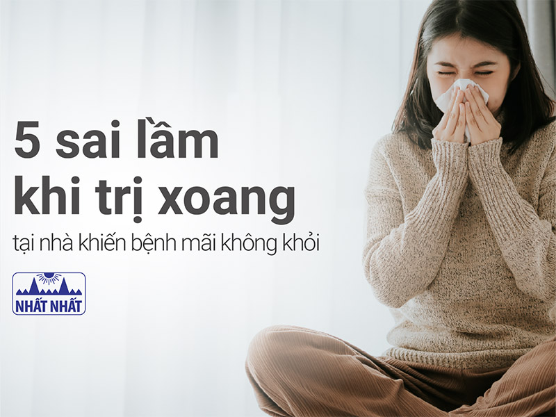 trị xoang tại nhà