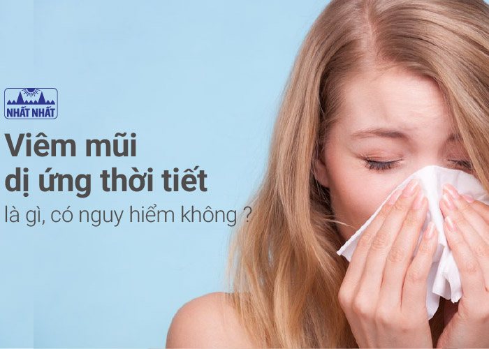 Giảm viêm mũi dị ứng thời tiết