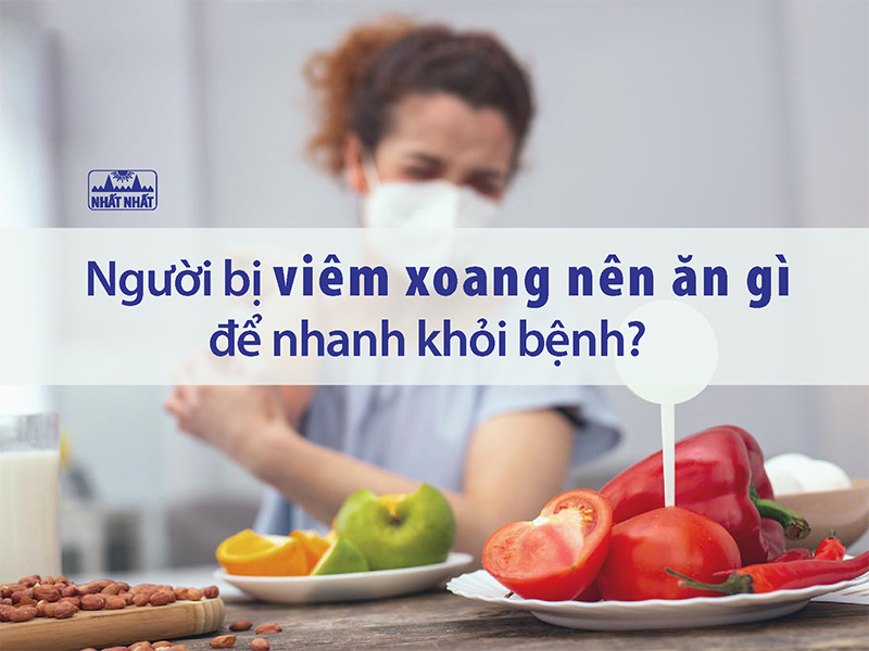 người bị viêm xoang nên ăn gì