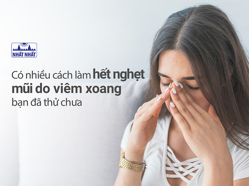 cách làm hết nghẹt mũi