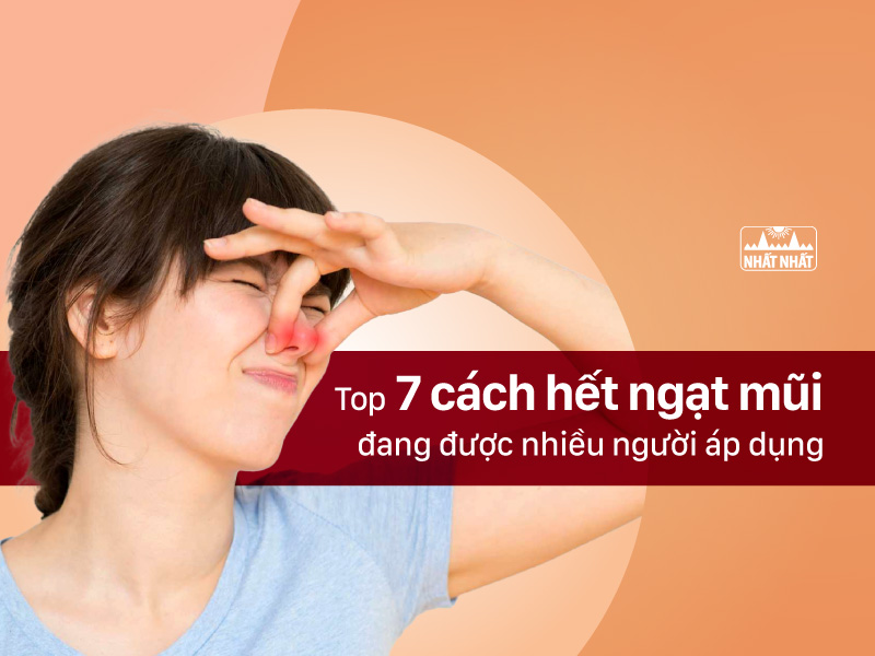Cách hết ngạt mũi