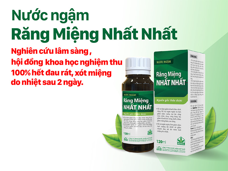 điều trị viêm loét miệng