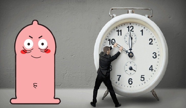 Bao cao su chống xuất tinh sớm chỉ có tác dụng tức thời