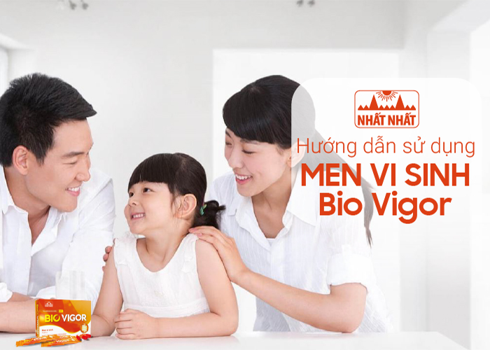 sử dụng men vi sinh Bio Vigor