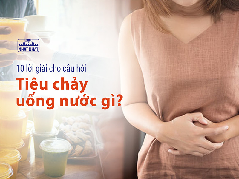 tiêu chảy uống nước gì